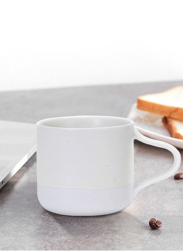 Perfii Set of 2 Handmade 270ml Two-Tone Colored Mugs Perfect for Specialty Coffee Drinks, Latte, Cafe, Mocha and Tea  - Image 3
