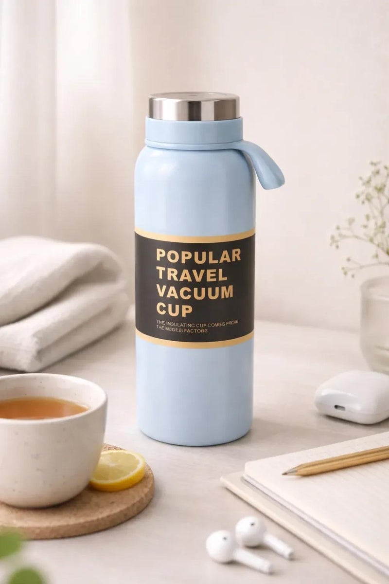Stainless Steel Thermal Mug with Handle 500ml - Image 3