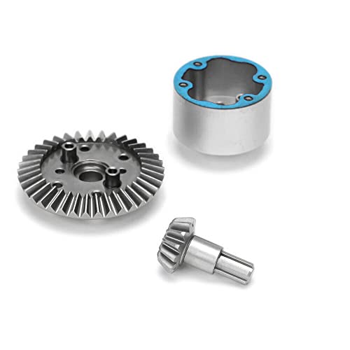 Mesimsple Differential Case 37T Main Gear & Input Gear 13t AR310872 for Arrma 1/10 Senton Big Rock Granite 3S BLX Diff Cover Outcast Kraton 4S 1/8 Typhon 3S - Image 3