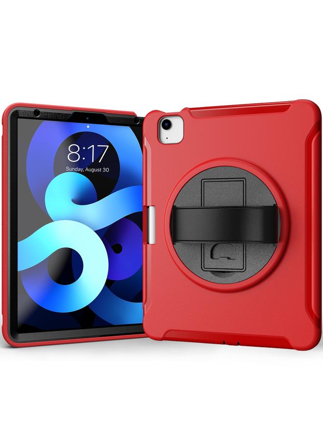 Zaboon Case For iPad Air 2022 / 2020 10.9 360 Degree Rotation PC + TPU Protective Case with Holder & Hand-strap & Pen Slot - Image 2