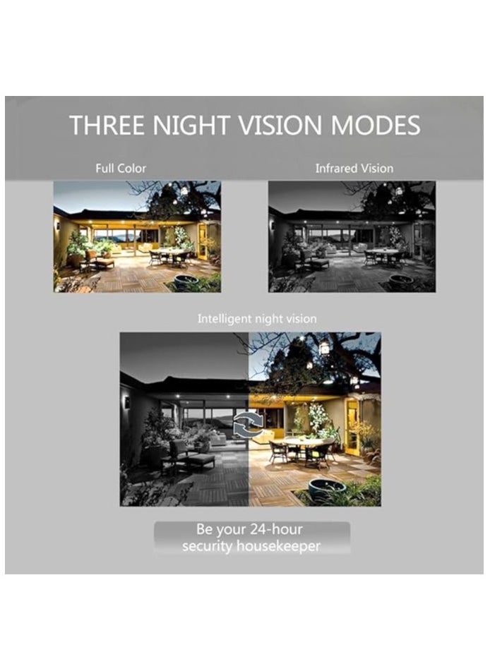 Generic VisionGuard HD Dual Lens WiFi Surveillance Camera with Color Night Vision and 2-Way Talk  - Image 5
