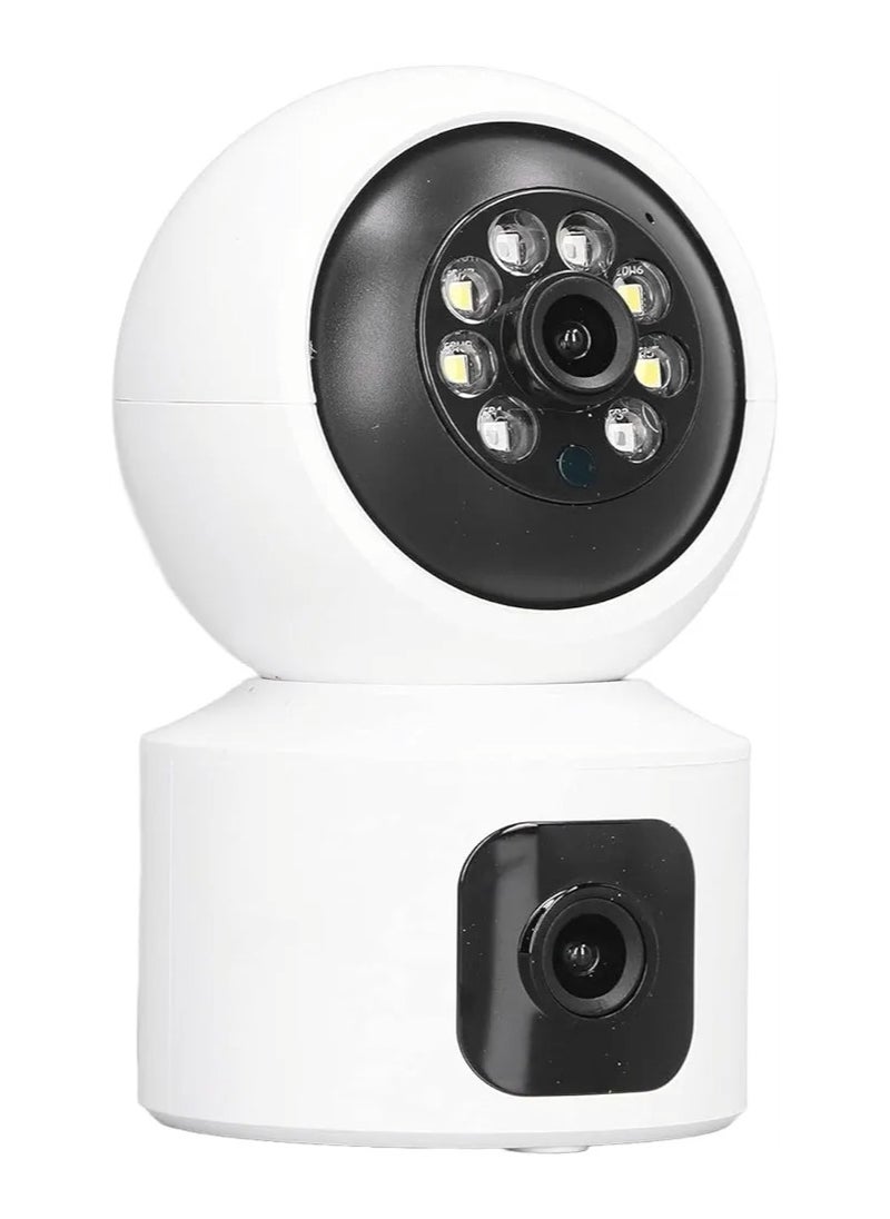 Generic VisionGuard HD Dual Lens WiFi Surveillance Camera with Color Night Vision and 2-Way Talk  - Image 1
