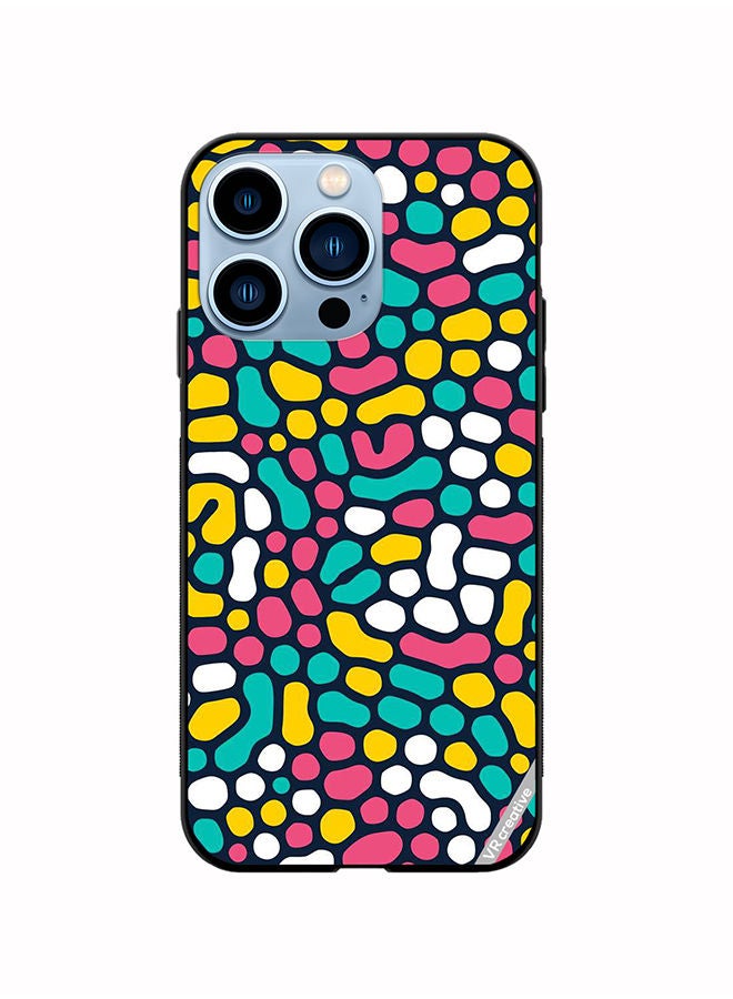 VR CREATIVE Protective Case Cover For Apple iPhone 14 Pro Max Multicolor Design - Image 1