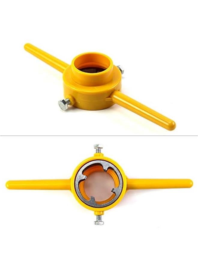 Arabest NPT Die Set, 6Pcs PVC Thread Maker Tool,Pipe Round Die Set, Pipe Threader Plumbing Tool, Three Maker Size: 1/2, 3/4, 1  - Image 4