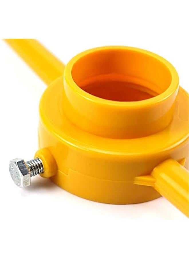 Arabest NPT Die Set, 6Pcs PVC Thread Maker Tool,Pipe Round Die Set, Pipe Threader Plumbing Tool, Three Maker Size: 1/2, 3/4, 1  - Image 5
