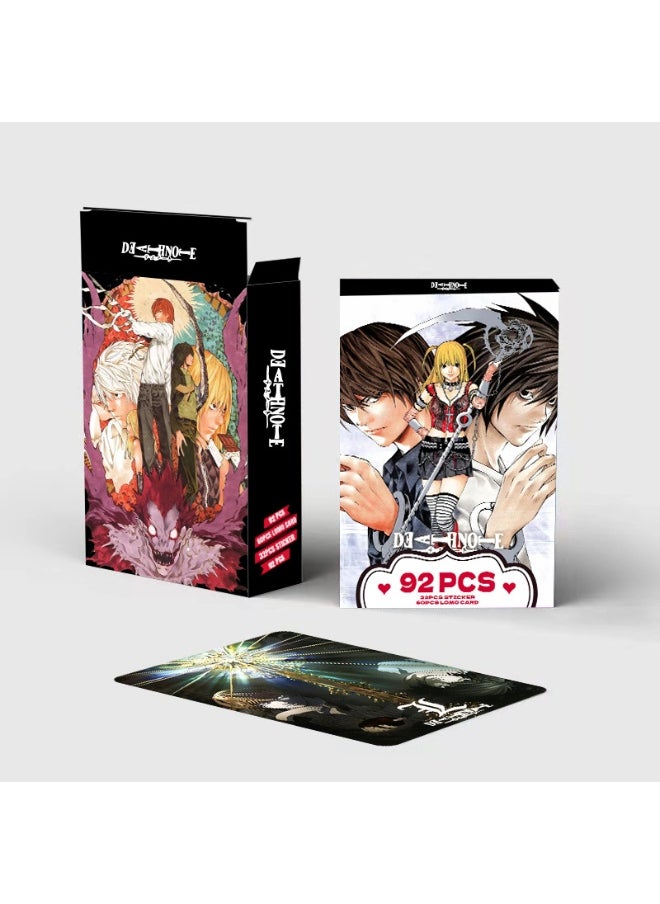Death Note Double-sided Photo Card Hd Color Print Collectible Card Sticker Greeting Card