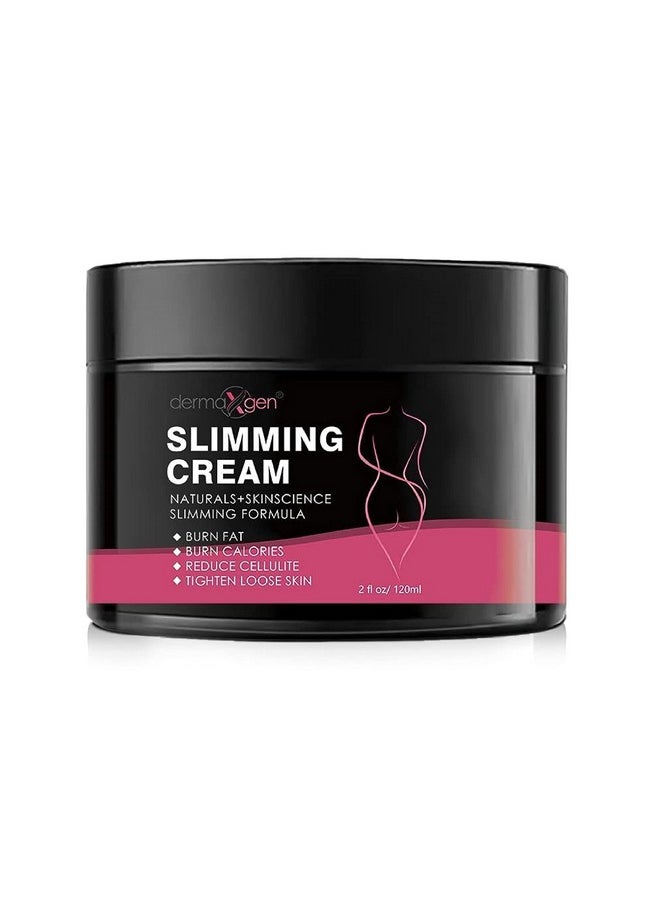 dermaxgen - Slimming Cream For Tummy Abdomen Belly And Waist Firming Cream 100% Organic Natural Anti Cellulite Cream Natural Ingredients - Image 1