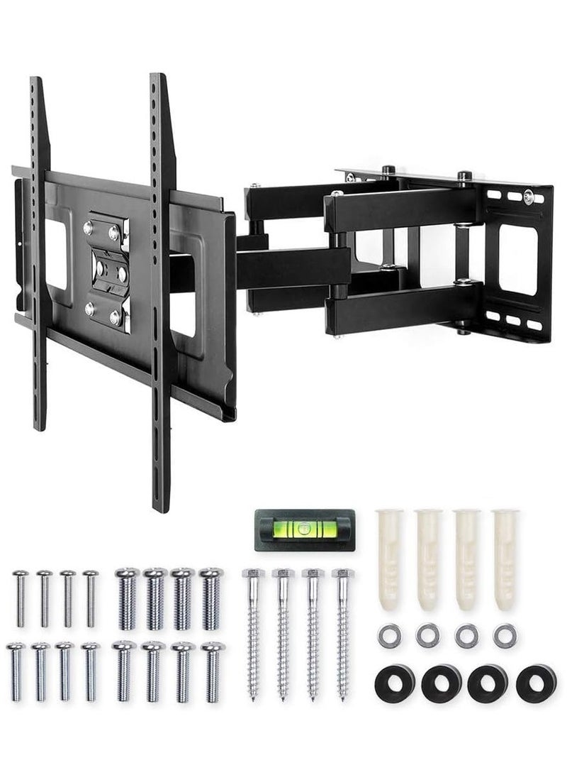 TIGER A04 Full Motion Articulating TV Wall Mount Bracket for 32-65 Inch LED LCD HD 4K Plasma TVs, Heavy-Duty Adjustable Swivel & Tilt Mount for Home & Office, Space-Saving Design. - Image 1