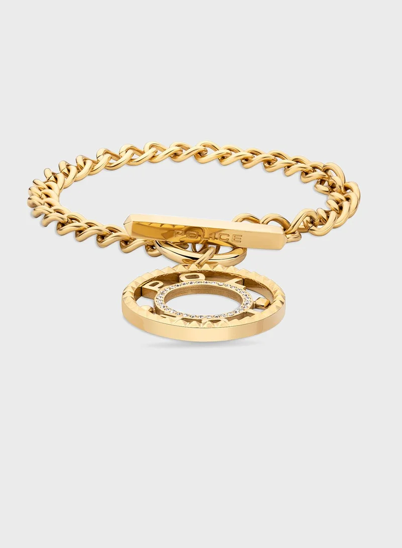 POLICE Adorn Chain Detailed Bracelet