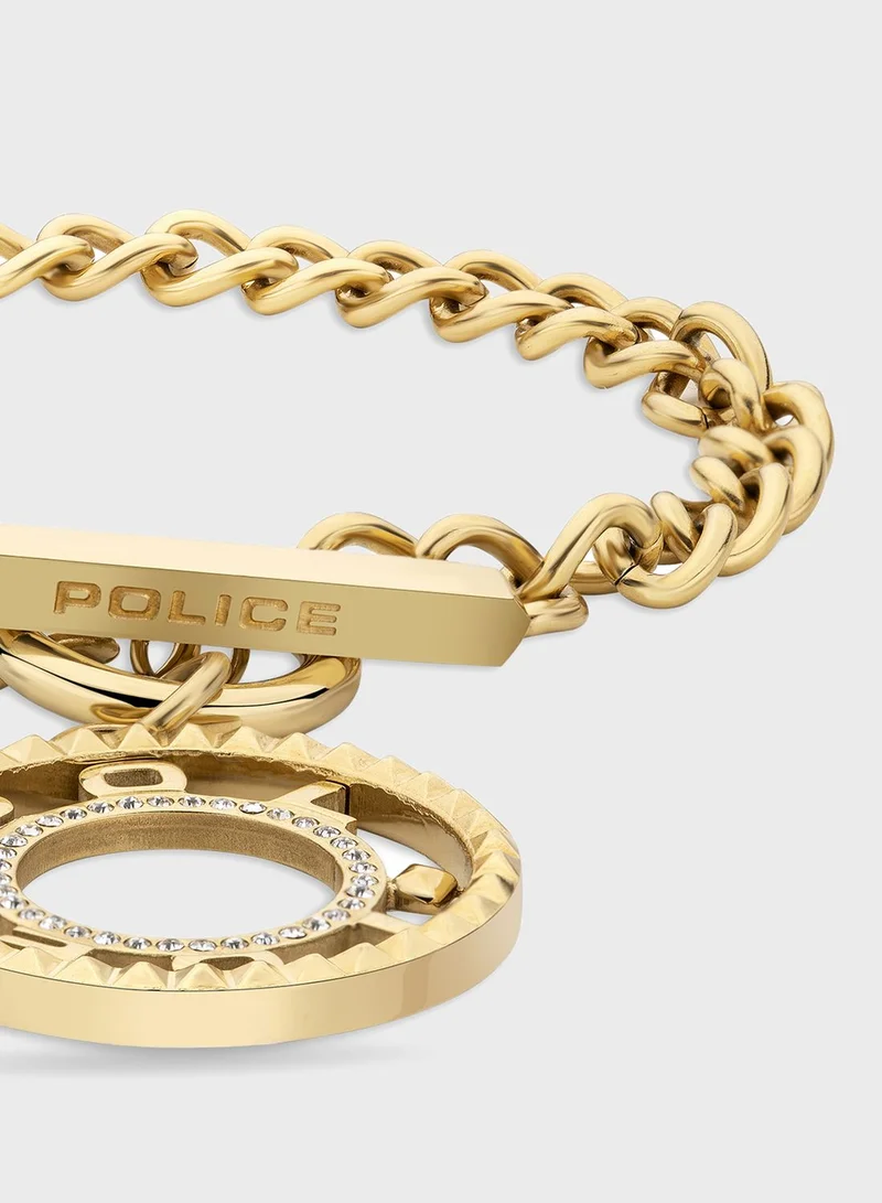 POLICE Adorn Chain Detailed Bracelet