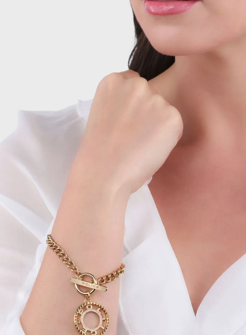 POLICE Adorn Chain Detailed Bracelet