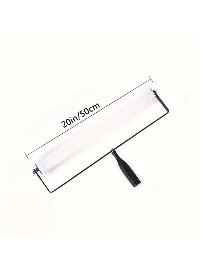 20 Inch Self Leveling Epoxy Floor Brush Needle Punch Defoaming Tool Cement Construction - Image 4