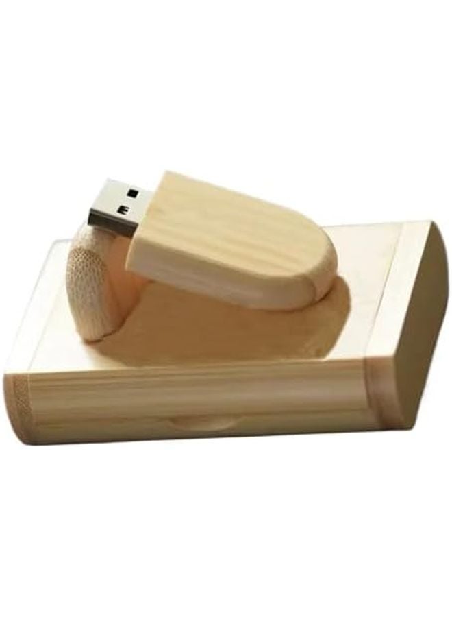 Red Wood USB 3 0 Flash Drive 64GB Pen Drive Memory Stick With Wooden Box - Image 5