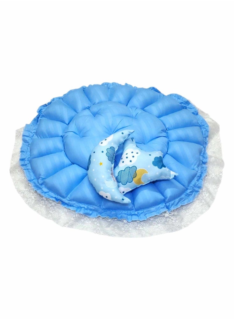 Experience The Ultimate Double Face Comfort and Safety with Soft Cotton Multifunctional Play & Sleep and Pet Mat Perfectly Crafted for Babies and Toddlers