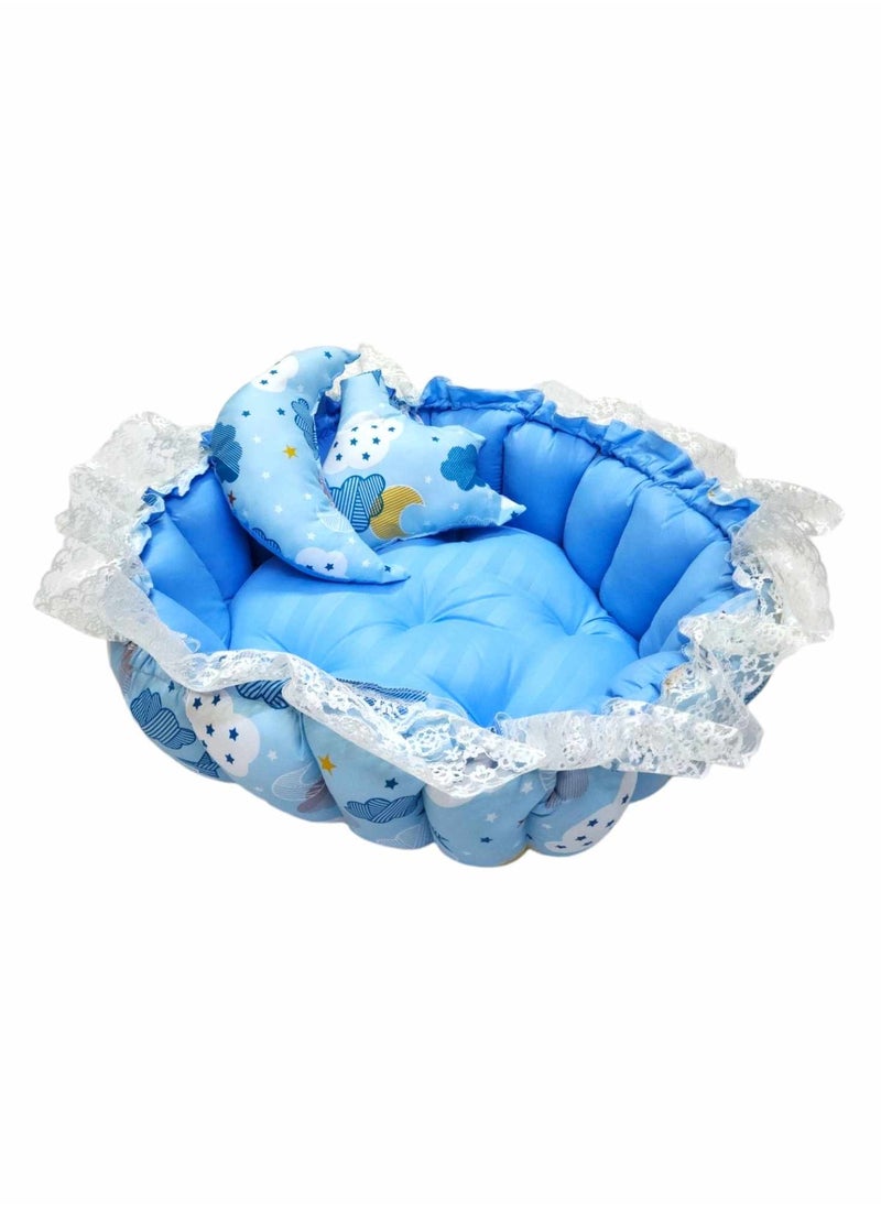 Experience The Ultimate Double Face Comfort and Safety with Soft Cotton Multifunctional Play & Sleep and Pet Mat Perfectly Crafted for Babies and Toddlers