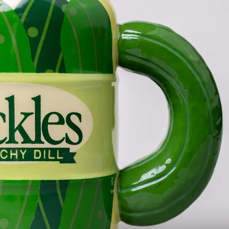 ban.do Novelty Ceramic Mug, Pickle Jar