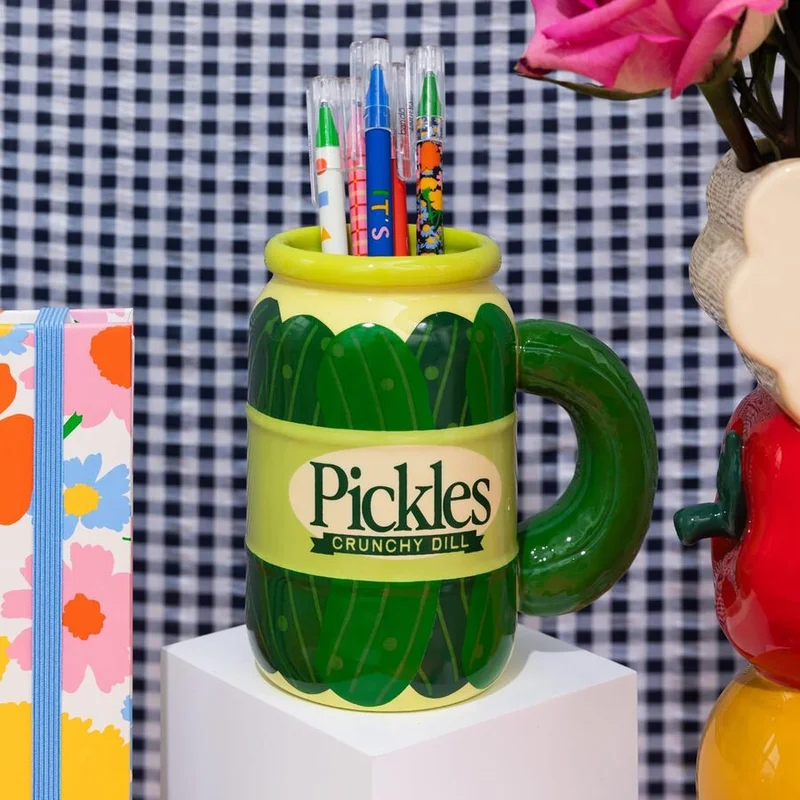 بان دو Novelty Ceramic Mug, Pickle Jar