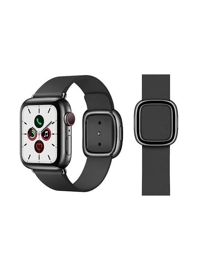 vesus Stylish Band For Apple Watch Series 5/4/3/2/1 Black