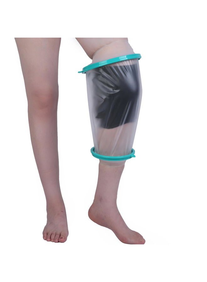CIVJET Waterproof Cast Covers for Shower Leg (Knee), Watertight Foot Protector Cover, Broken Foot, After Surgery, Knee Scooter, Reusable, Easy to Use Protect Legs in Bath for Man,Woman… - Image 1