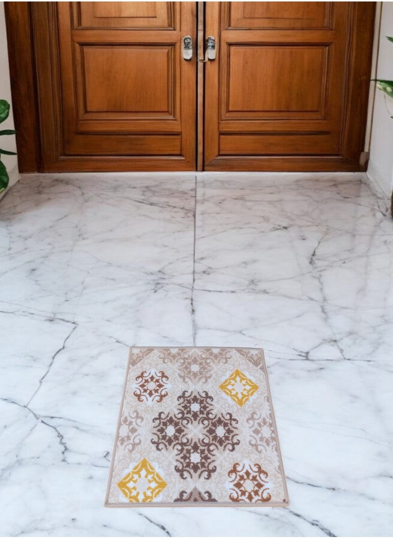 Mac Carpet Square lightweight doormat - 50 cm x 50 cm. - Set of 3 pieces, Beige  - Image 3