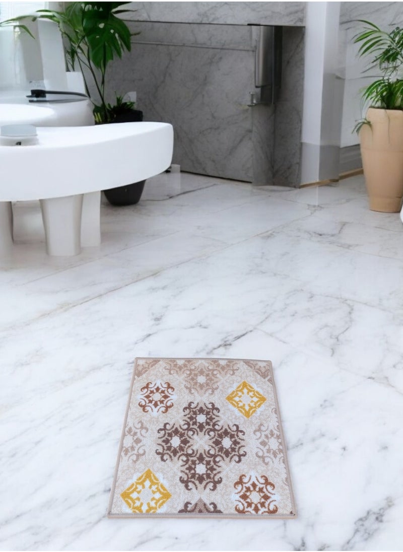 Mac Carpet Square lightweight doormat - 50 cm x 50 cm. - Set of 3 pieces, Beige  - Image 5