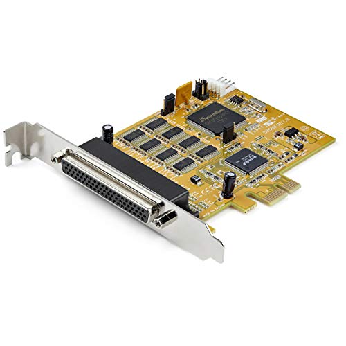 StarTech.com 8-Port PCI Express RS232 Serial Adapter Card, PCIe to Serial DB9 Card, 16C1050 UART, 15kV ESD - Windows Only, TAA - Image 5