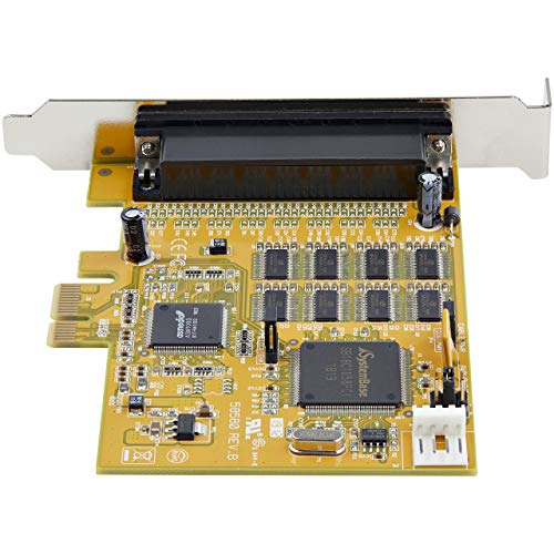 StarTech.com 8-Port PCI Express RS232 Serial Adapter Card, PCIe to Serial DB9 Card, 16C1050 UART, 15kV ESD - Windows Only, TAA - Image 4