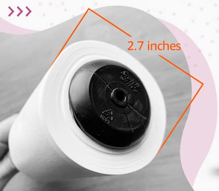 Metkix غطاء الأسطوانة الوبر - ما يصل إلى 2.7 "أسطوانة قطرها لسكوتش بريت إيفركير - حماية الغطاء لأغطية الكلب اللزجة الإضافية 2 حزمة بيج بيج - Image 4