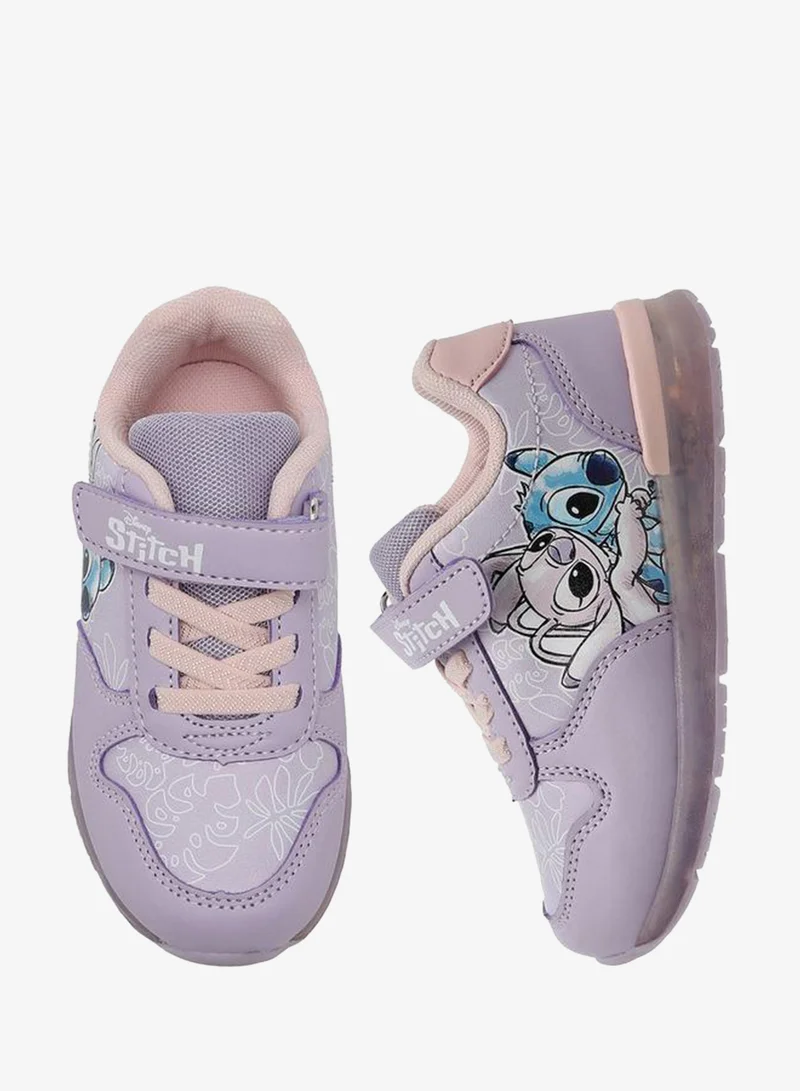 Disney Girls Hook & Loop Ankle Sneakers