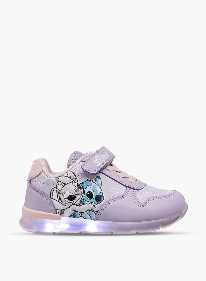 Disney PINK Girls Hook & Loop Ankle School Sneakers for Women | Best Price UAE