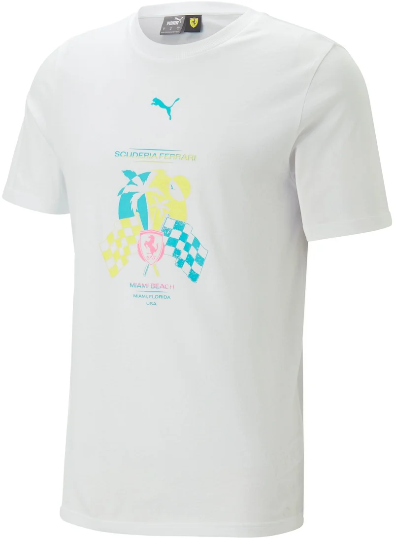 Scuderia Ferrari  Scuderia Ferrari Miami Grand Prix T-shirt for Men | Best Price UAE