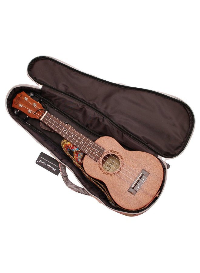 MUSIC FIRST Canvas 23/24 inch Concert "MISS CAT" ukulele case ukulele bag ukulele cover, Original Design - Image 4
