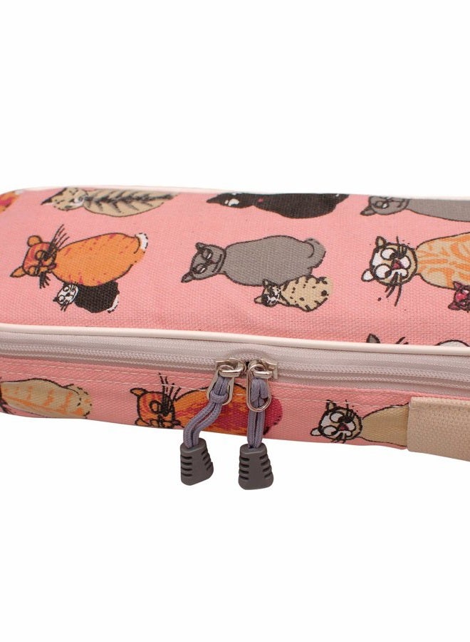 MUSIC FIRST Canvas 23/24 inch Concert "MISS CAT" ukulele case ukulele bag ukulele cover, Original Design - Image 5