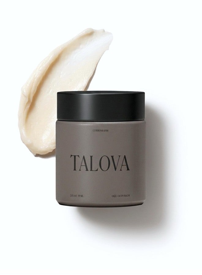 TALOVA - Face + Body Balm, Grass-Fed Tallow Moisturizer for Dry, Cracked, Sensitive Skin with Emu Oil, Natural and Organic Balm with Skin Nourishment, Non-toxic, Made in USA - Image 1