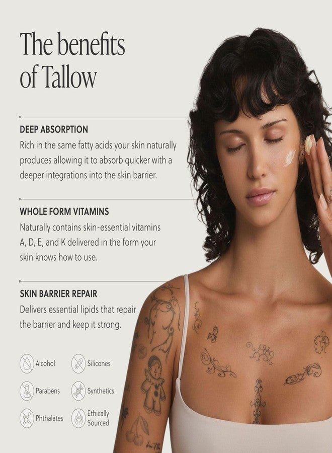 TALOVA - Face + Body Balm, Grass-Fed Tallow Moisturizer for Dry, Cracked, Sensitive Skin with Emu Oil, Natural and Organic Balm with Skin Nourishment, Non-toxic, Made in USA - Image 4