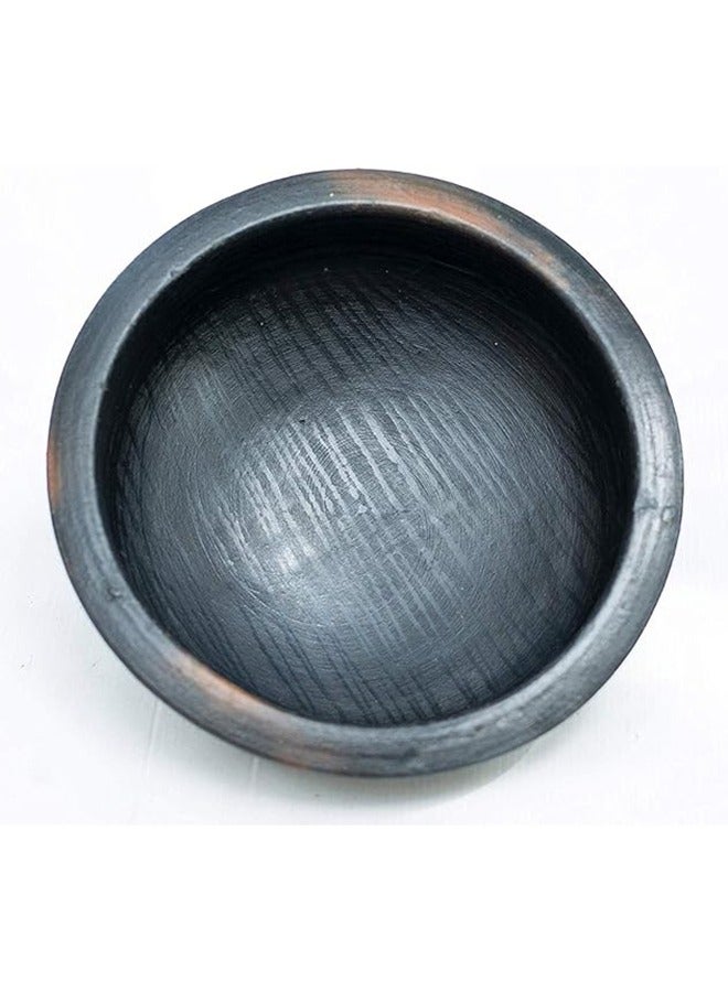 طقم طاجن فخار يمني أسود 2لتر - Image 2