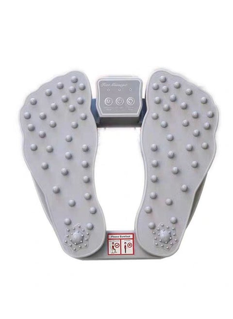 Foot massage device to relax tense foot muscles and regulate blood flow through three-dimensional massage balls