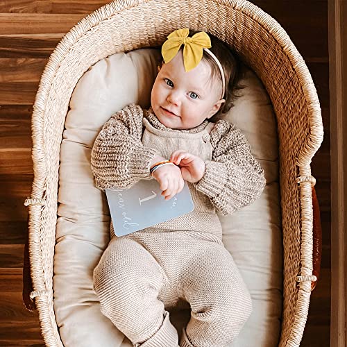 Niceye Baby Girl Bows and Headbands, Stretchy Nylon Hairbands Hair Bows for Newborns, Infants, Toddlers - Handmade Baby Hair Accessories for Girls - Image 5