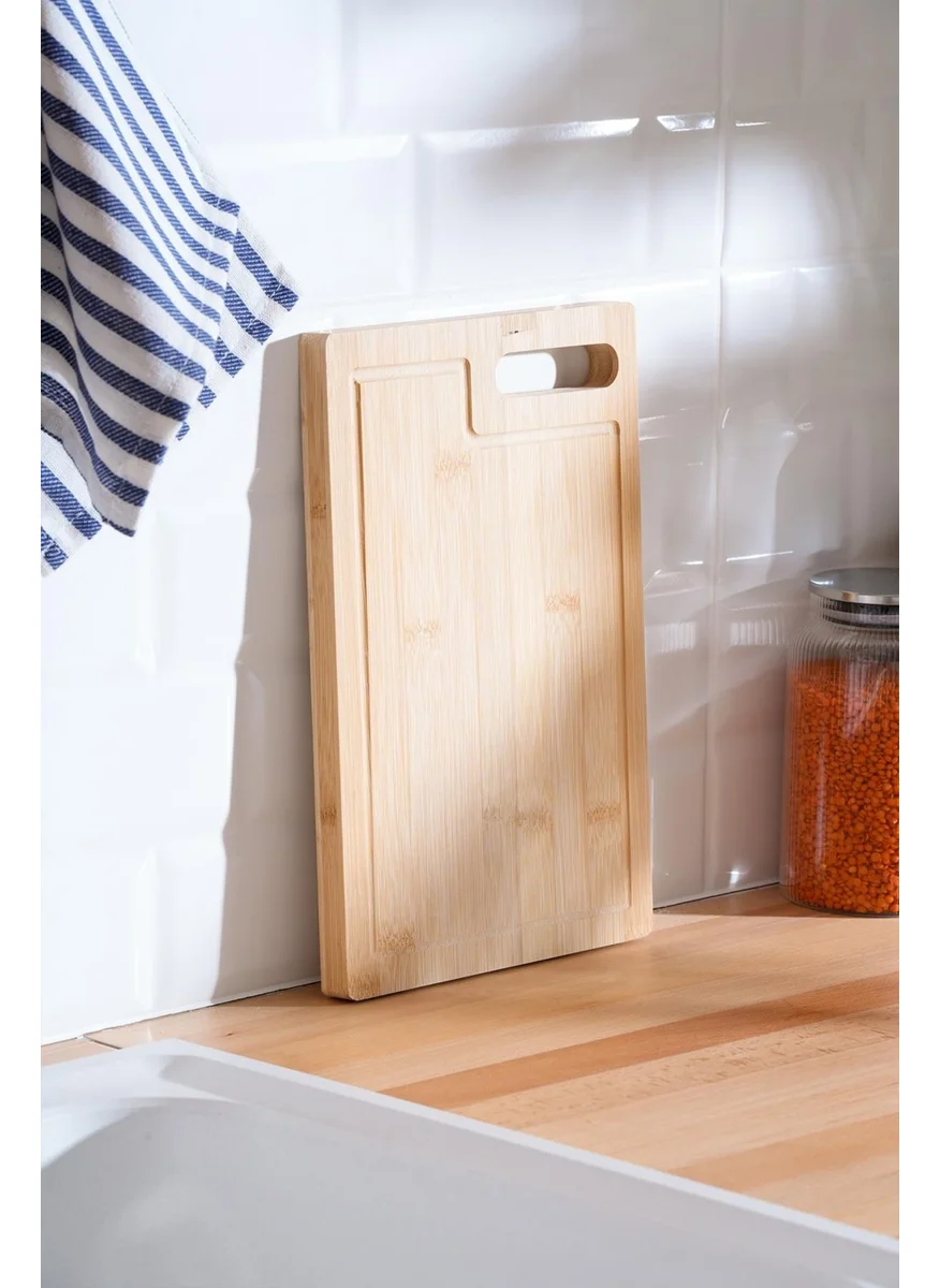 أكار Bamboo Cutting Board - 30 cm