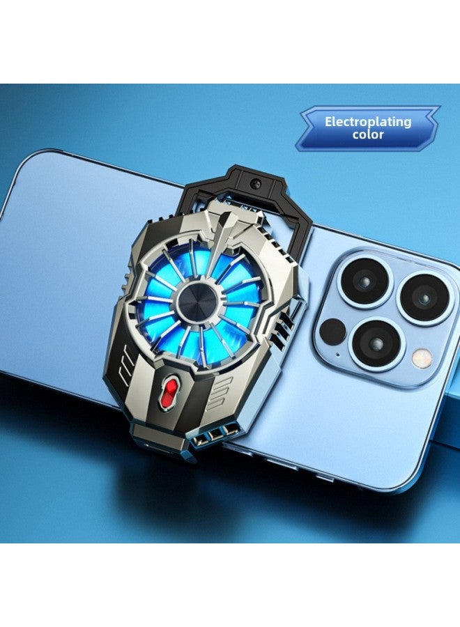 Loquat 2024 Explosions GT31 Mobile Phone Radiator Semiconductor Icing Magnetic Live Refrigeration Cooling Artifact Trembles-Color:X20 Refrigeration Clip Electroplated Black - Image 1