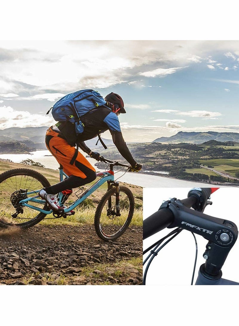 Captaintech Adjustable Bike Stem for 31.8mm(1.25) Handlebar, 0~90 Degree 90mm 110mm, Suitable BMX Most of Mountain Road - Image 2