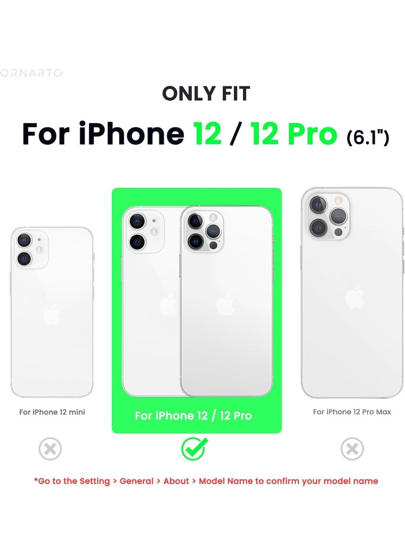 Transparent shockproof case for iPhone 12 6.1 - 12 Pro