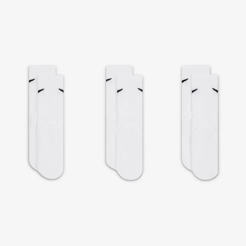 Nike Kids' Basic Pack Crew Socks (3 Pack)