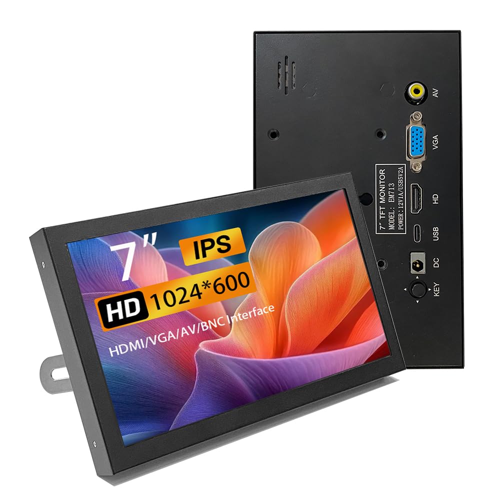 JniTyOpt JniTyOpt Mini Monitor Hdmi 7 inch Z3A026C6064A655C1C6A5Z