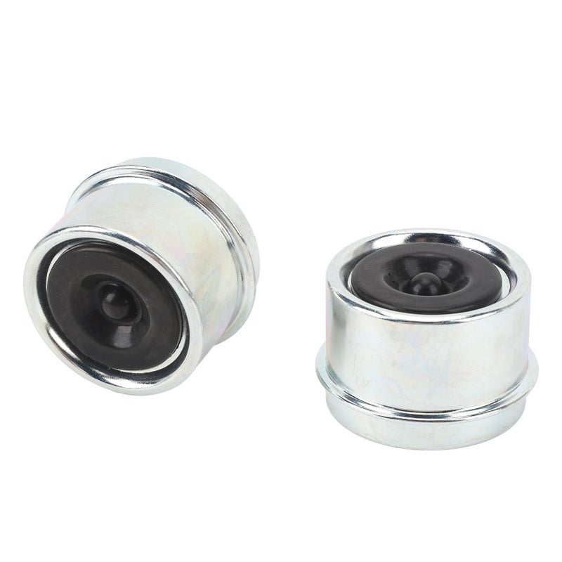 2PCS Trailer Axle Dust Cap 1.98in OD Galvanized Trailer Hub Bearing Wheel Grease Cover for 2000 to 3500 Lbs Boat Axles - Image 5