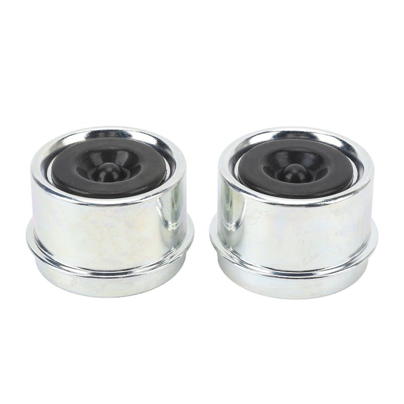 2PCS Trailer Axle Dust Cap 1.98in OD Galvanized Trailer Hub Bearing Wheel Grease Cover for 2000 to 3500 Lbs Boat Axles - Image 3