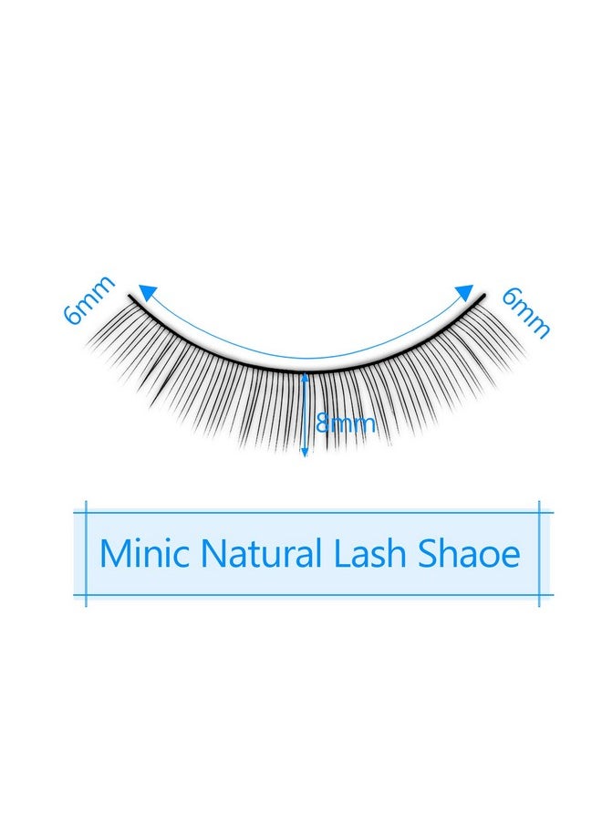 fenshine Fenshine 20 Paris Practice Eyelashes for Lash Extensions Supplies,Training Lashes Self-adhesive Practice Lashes for Training Eyelash Extension Makeup Beginners…  - Image 3