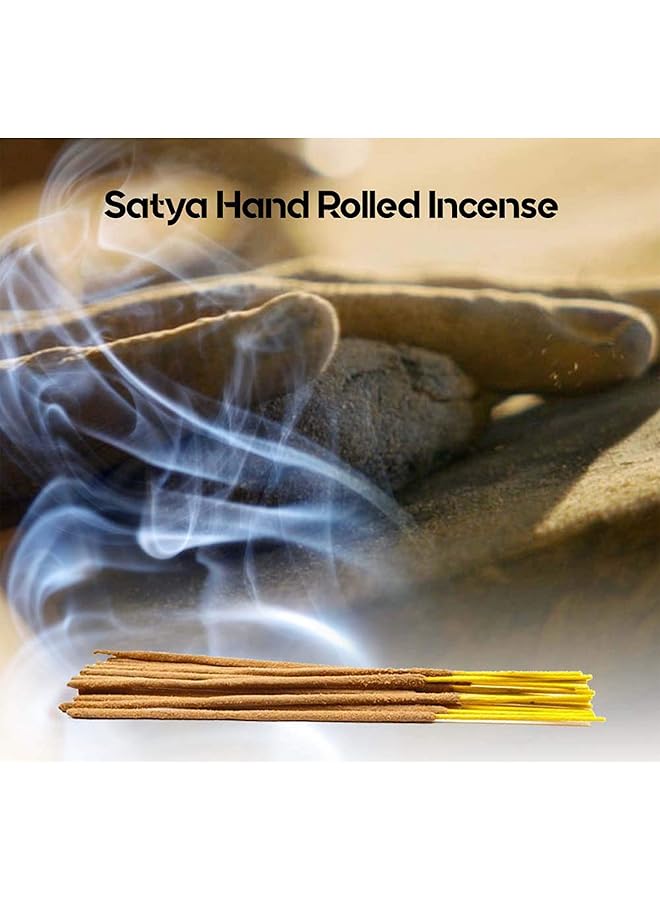 erorex Blue Black Purple Incense Gift Set Nag Champa Super Hit Dragon'S Blood Sandalwood Patchouli Lavender Positive Vibes 15 G - Image 5