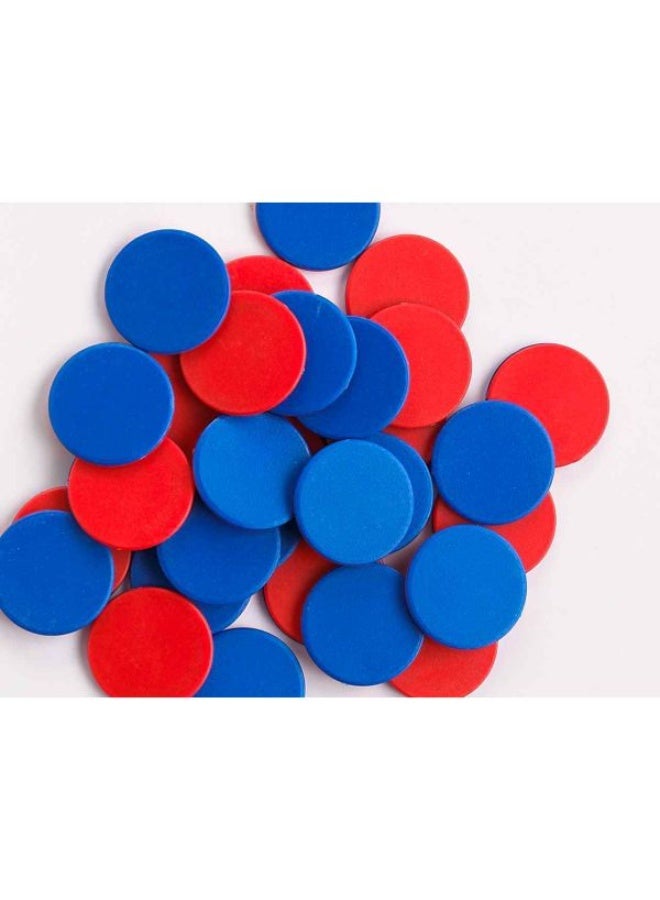 Plastic   2-Color Counters