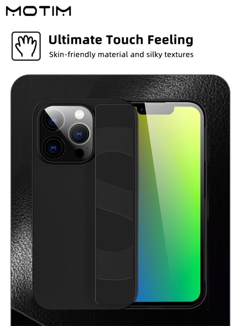 Motim Iphone 16 Pro/16 Pro Max Silicone Case with Standing Grip, Silicone Wrist Strap Design, Premium Shockproof, Soft Touch, Durable Protection  - Image 5